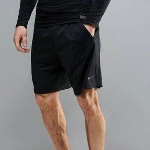 Nike Dri-fit Black Drawstring Basketball Shorts size XXL